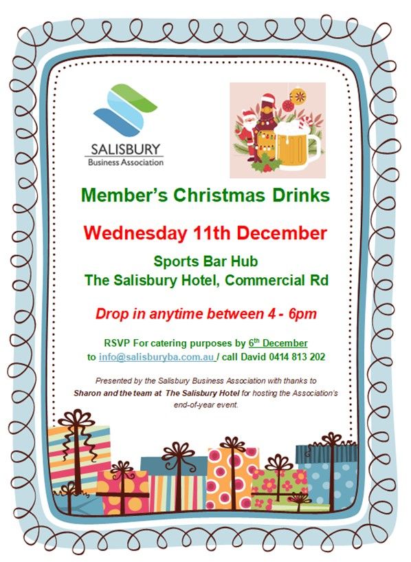 SBA Member's Christmas Drinks