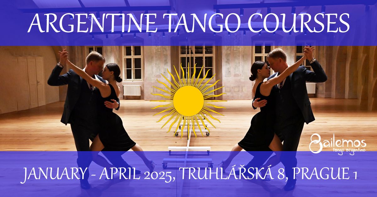 ARGENTINE TANGO 2025 Courses January - April in Prague 1