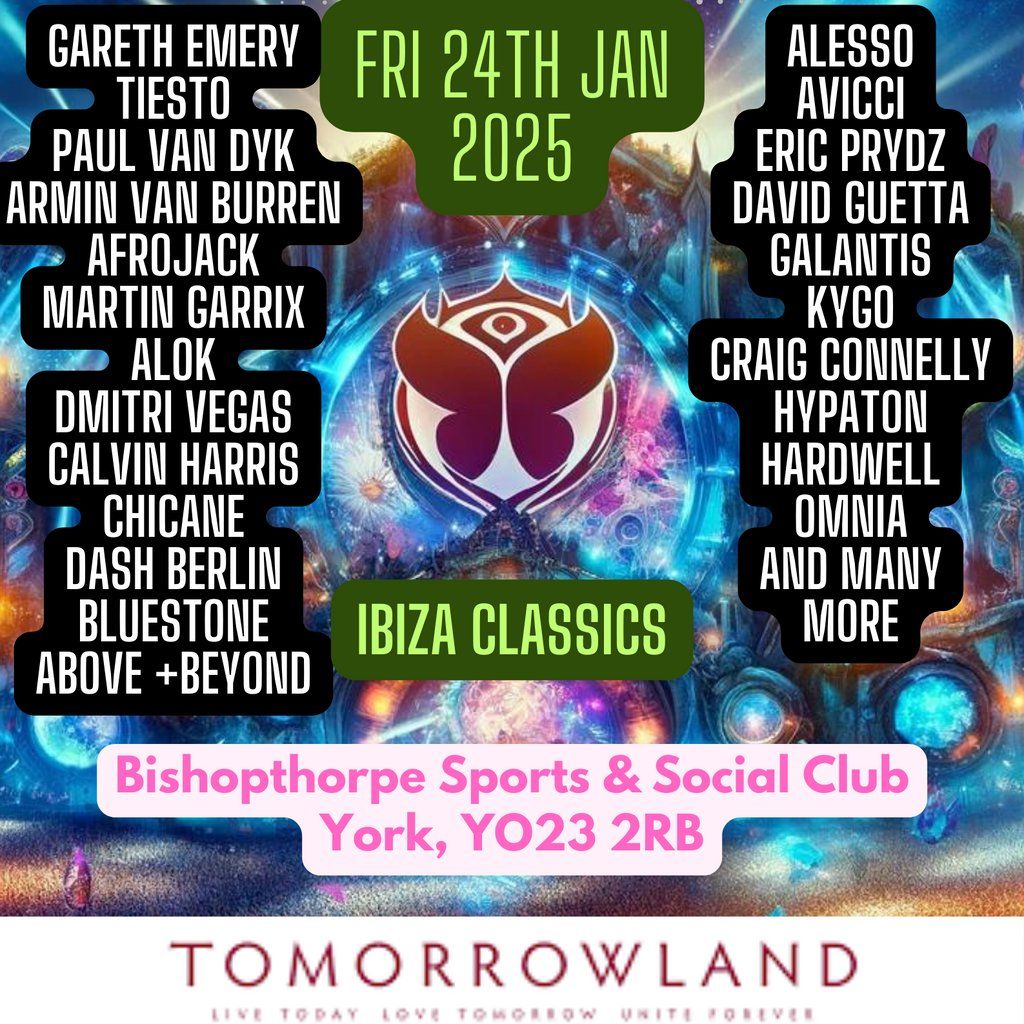 Tomorrowland v Ibiza - A Night Of Uplifting Music