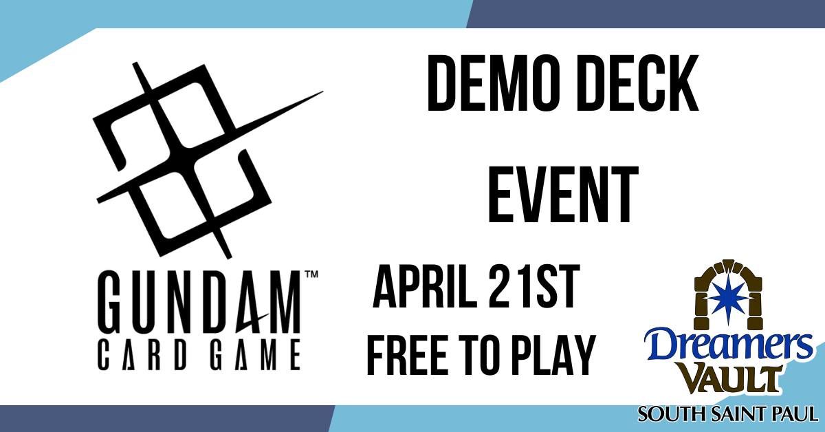 Gundam TCG Demo Deck Event