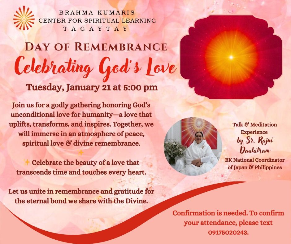 Day of Remembrance: Celebrating God's Love 