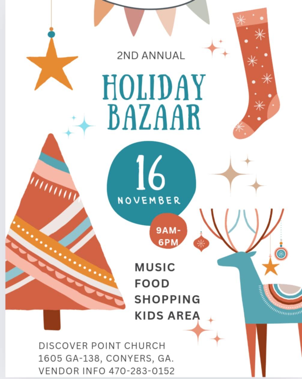 2nd Annual Holiday Bazaar 