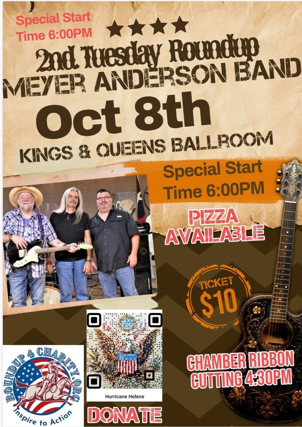 2nd Tuesday RoundUp - Meyer Anderson Band