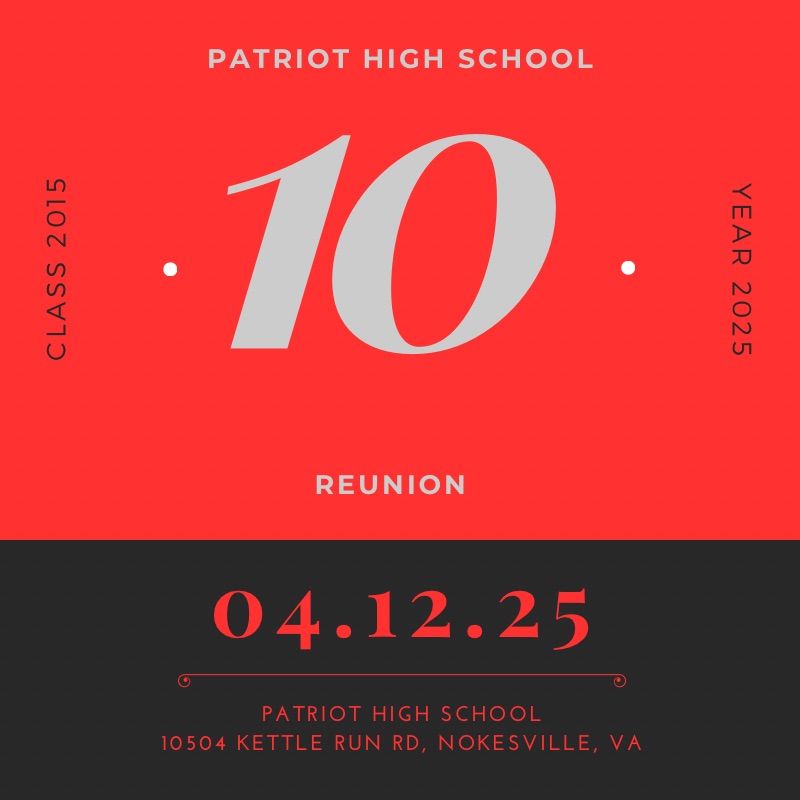 PHS Class of 2015 Reunion