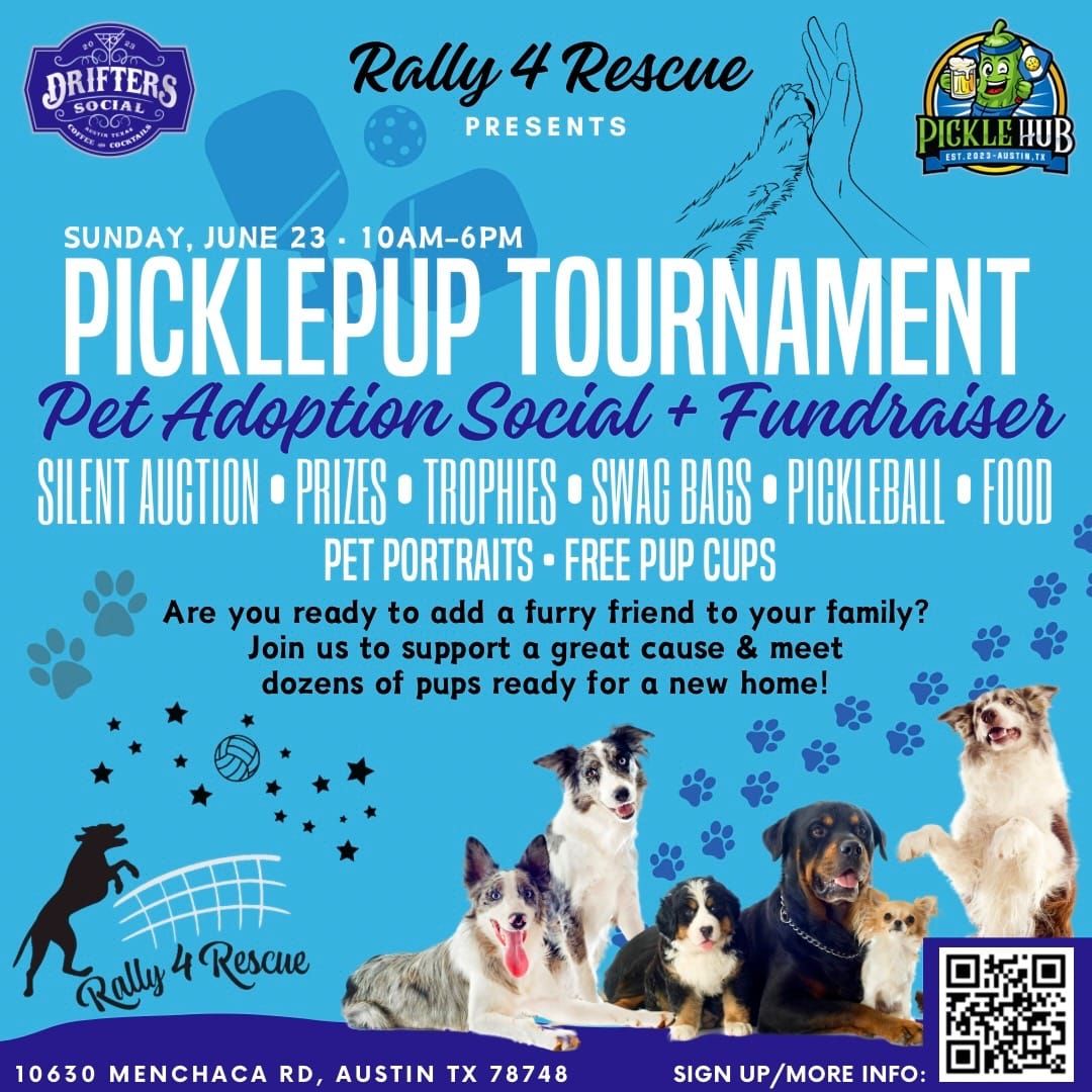 Rally4Rescue PicklePup Charity Tournament and Fundraising Event