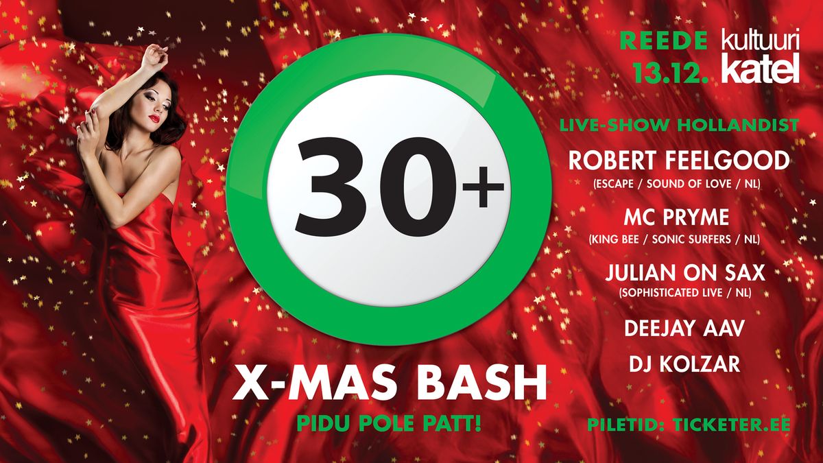 30+ PIDU POLE POLE PATT - X-MAS BASH!