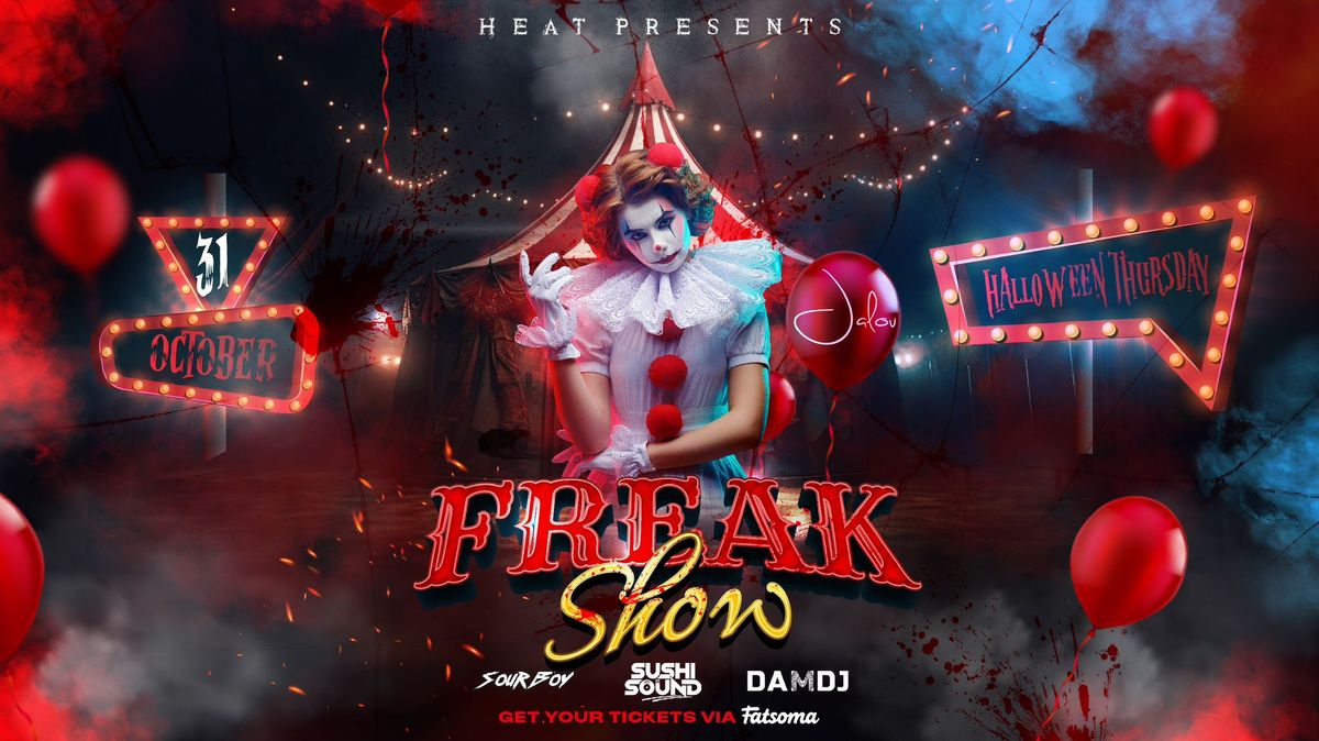 FREAK SHOW \/\/ HALLOWEEN THURSDAY @ JALOU