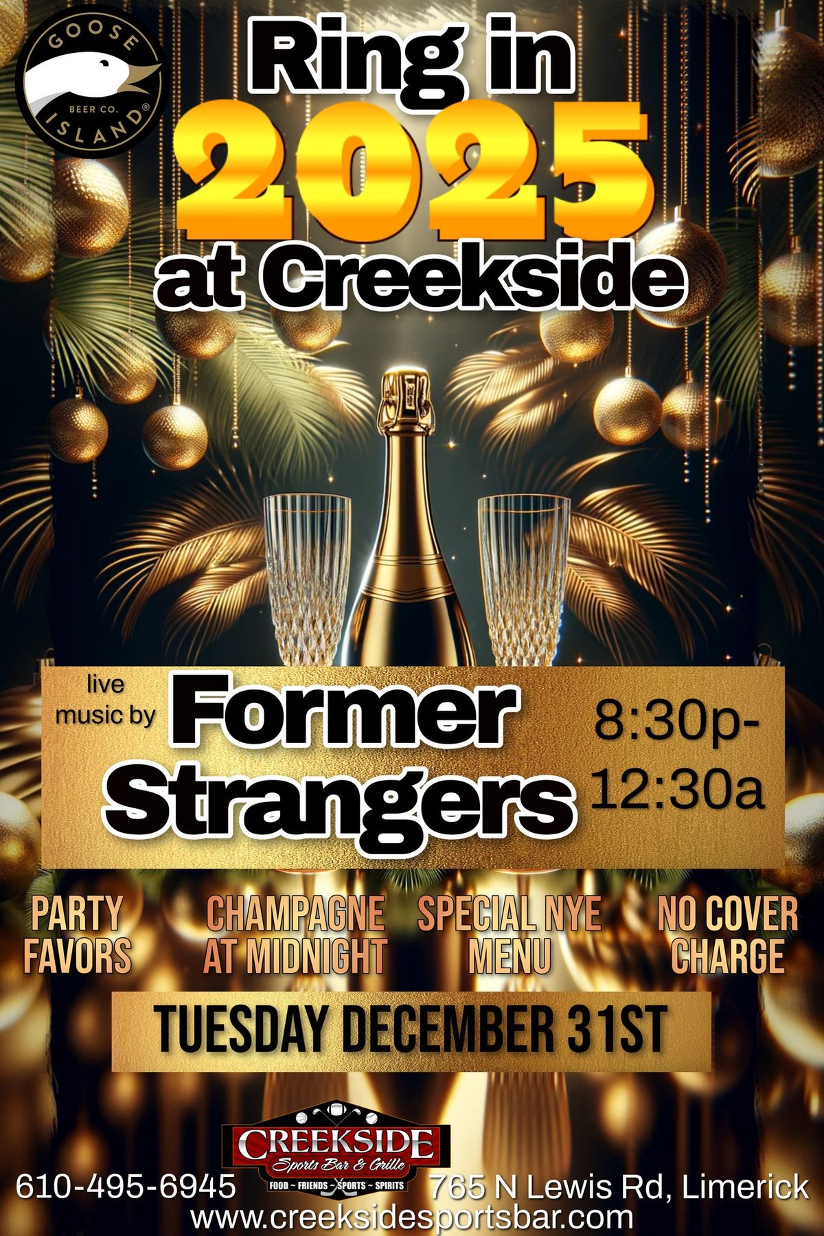 NYE w\/ Former Strangers - 12\/31