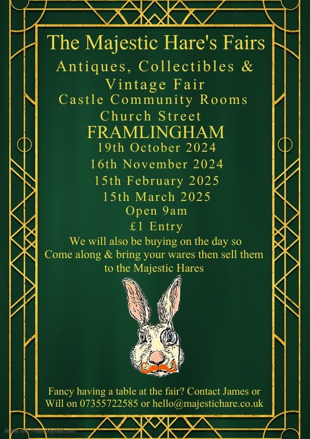 Antiques, collectibles and vintage fair 