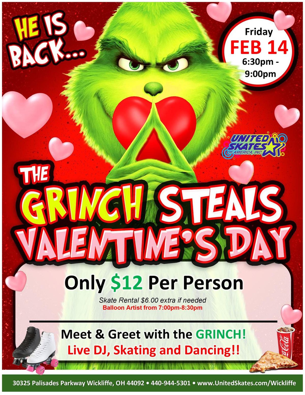 The Grinch Steals Valentine's Day