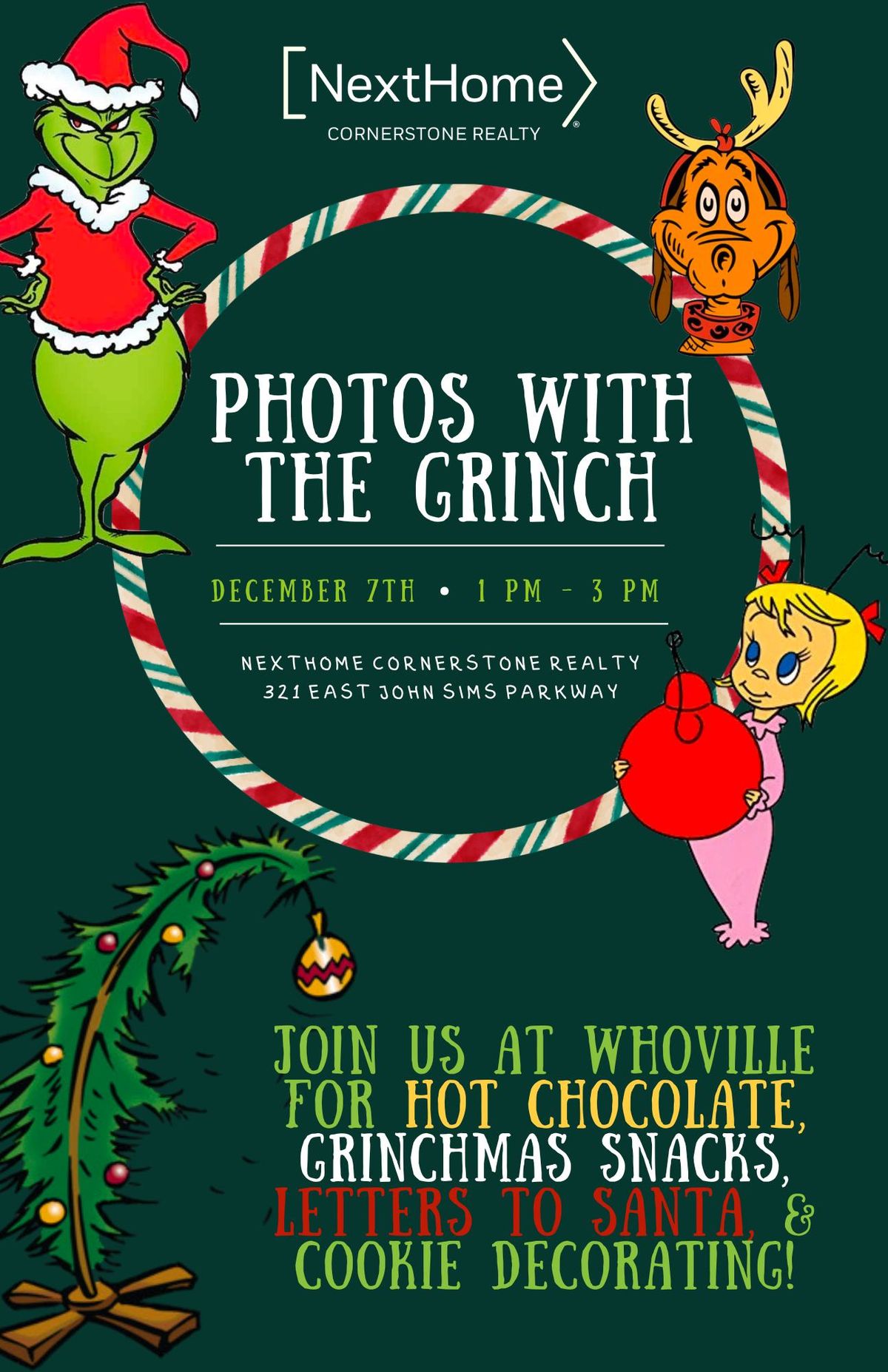 Photos with the Grinch