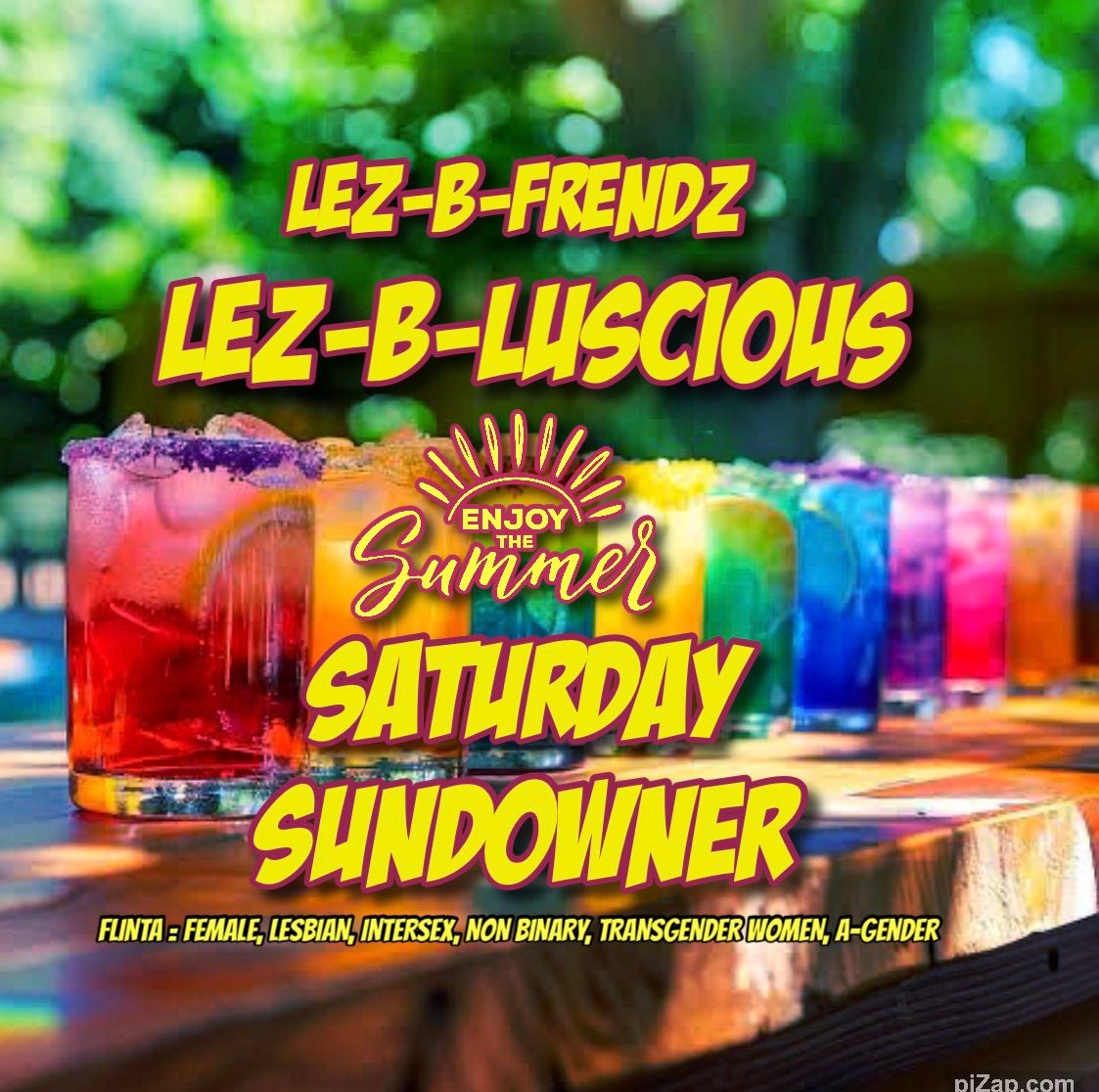 Lez-B-Luscious Saturday Sundowner 