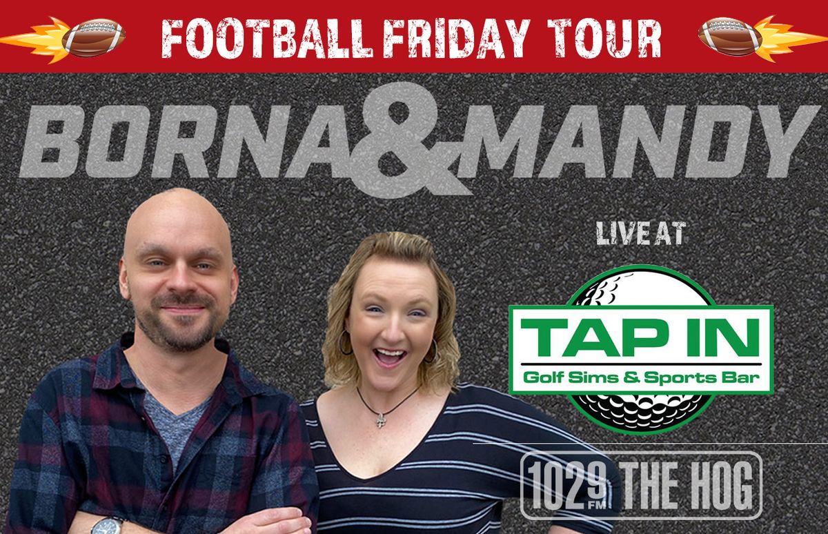 Join Borna & Mandy at Tap In Golf Sims &Sports Bar