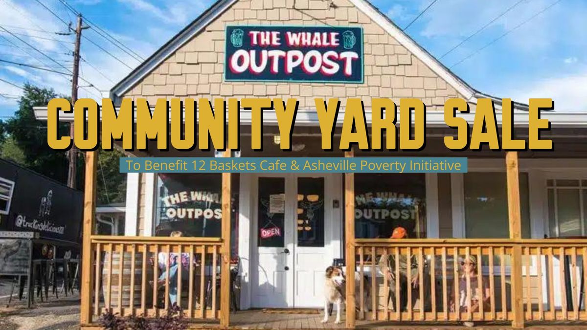 Community Yard Sale Benefiting Asheville Poverty Initiative