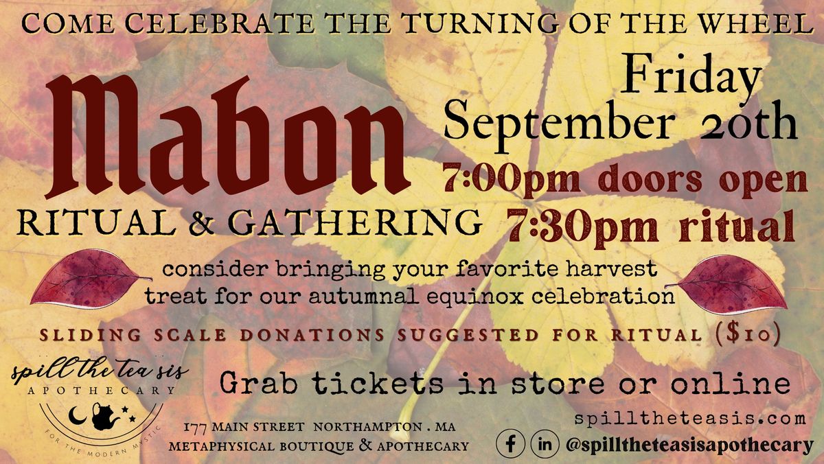 Mabon -  Ritual &  Gathering