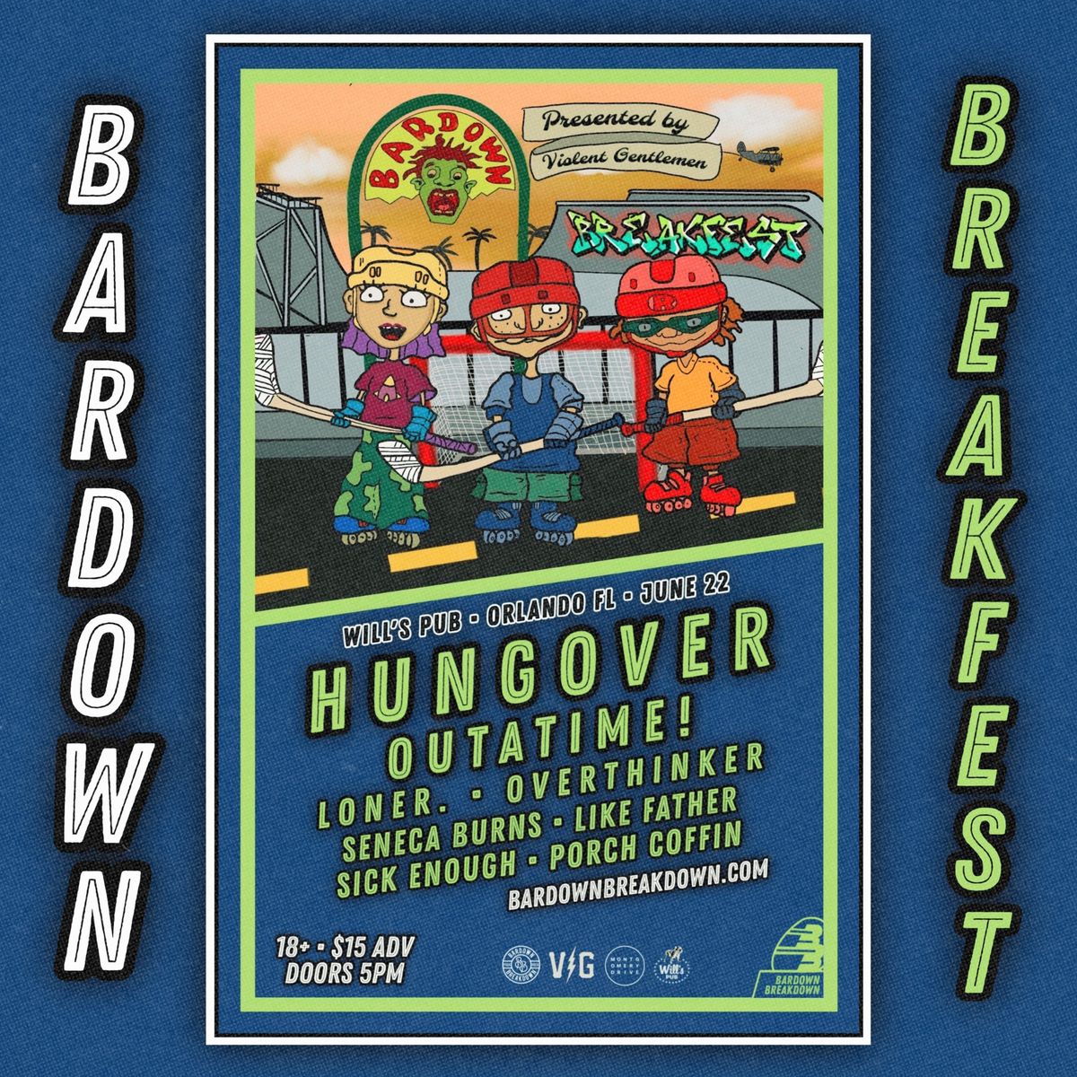 Bardown Breakfest 3 at Will\u2019s Pub - Orlando, FL
