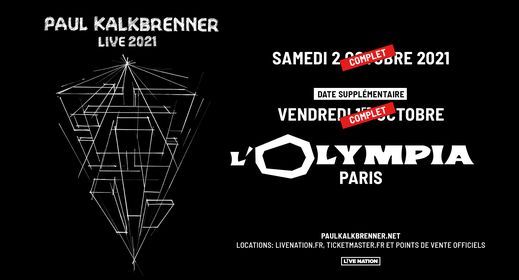 Paul Kalkbrenner | L'Olympia, Paris, 2 octobre 2021
