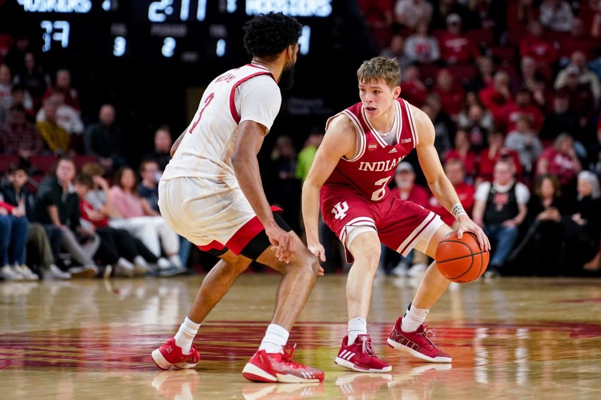 Indiana Hoosiers at Nebraska Cornhuskers Mens Basketball