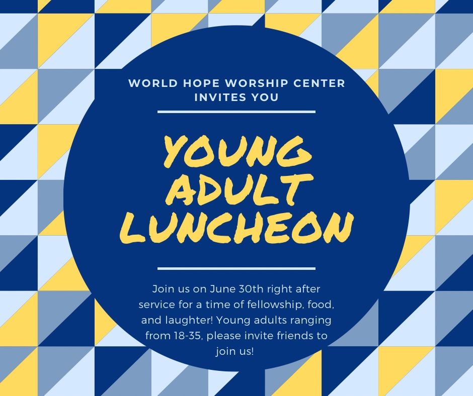 Young Adults Luncheon