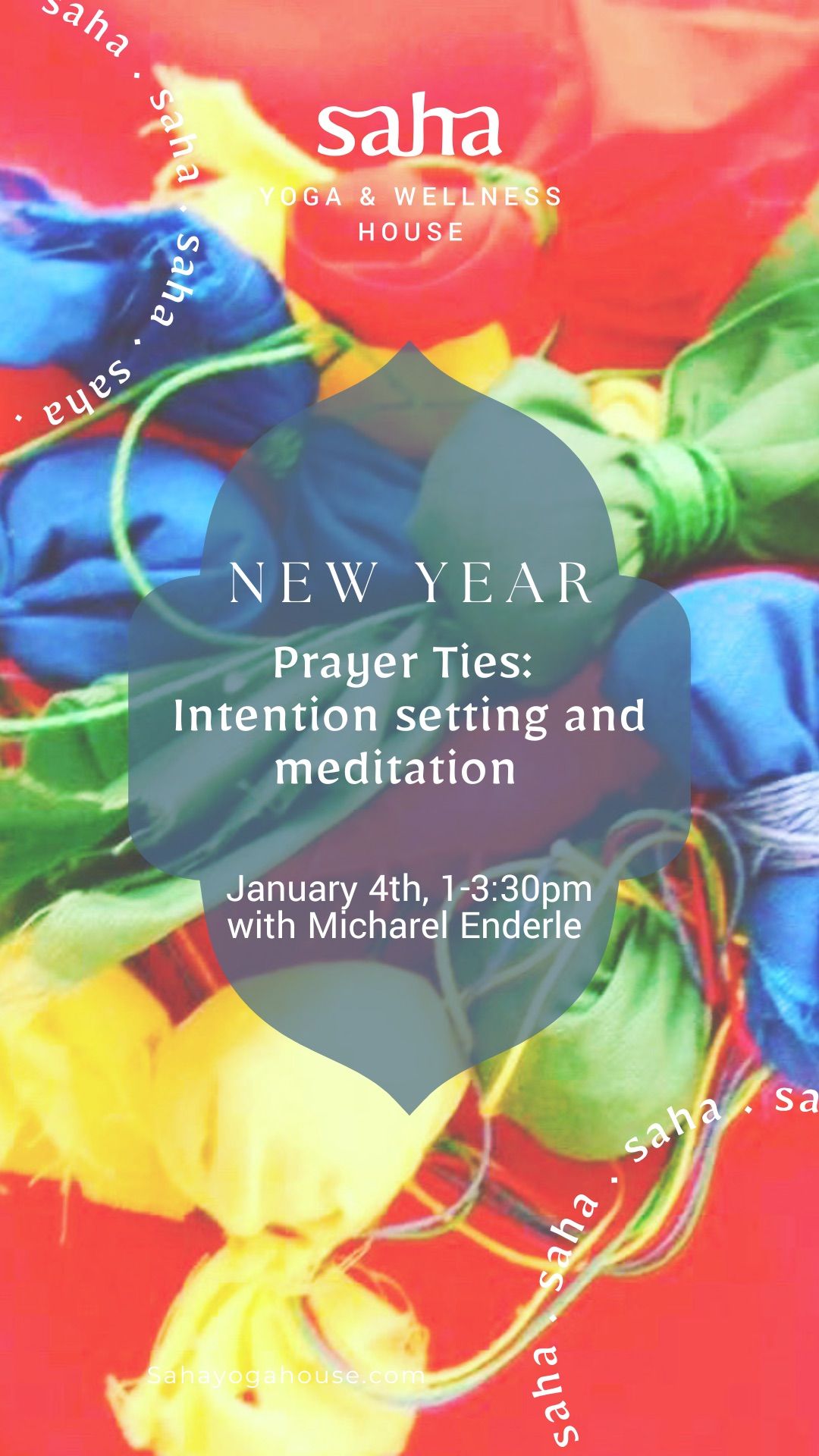 New Year Prayer Ties ceremony: Intention Setting and Meditation