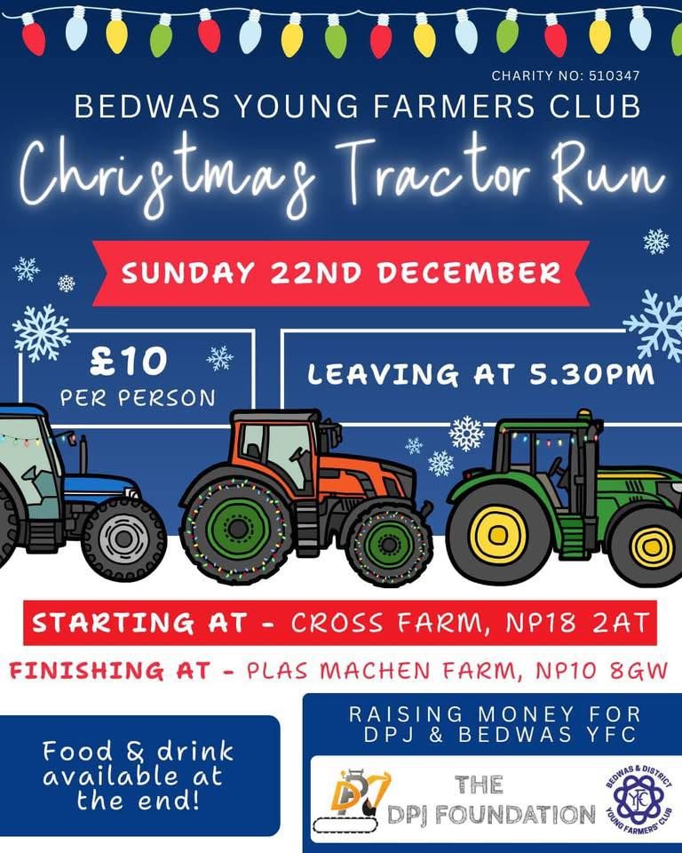 Bedwas YFC Tractor Run 2024