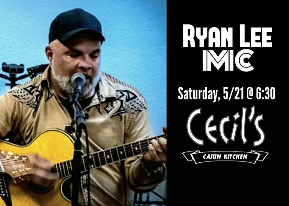 Ryan Lee MC at Cecils Cajun Kitchen, Cecil's Cajun Kitchen, Deridder