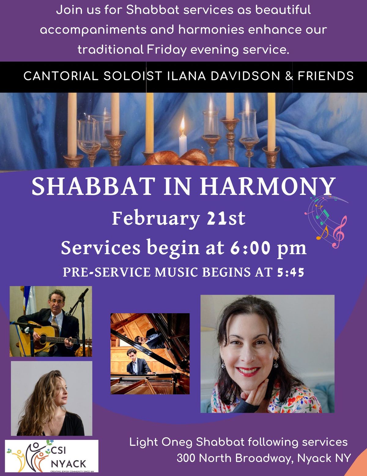 Shabbat in Harmony