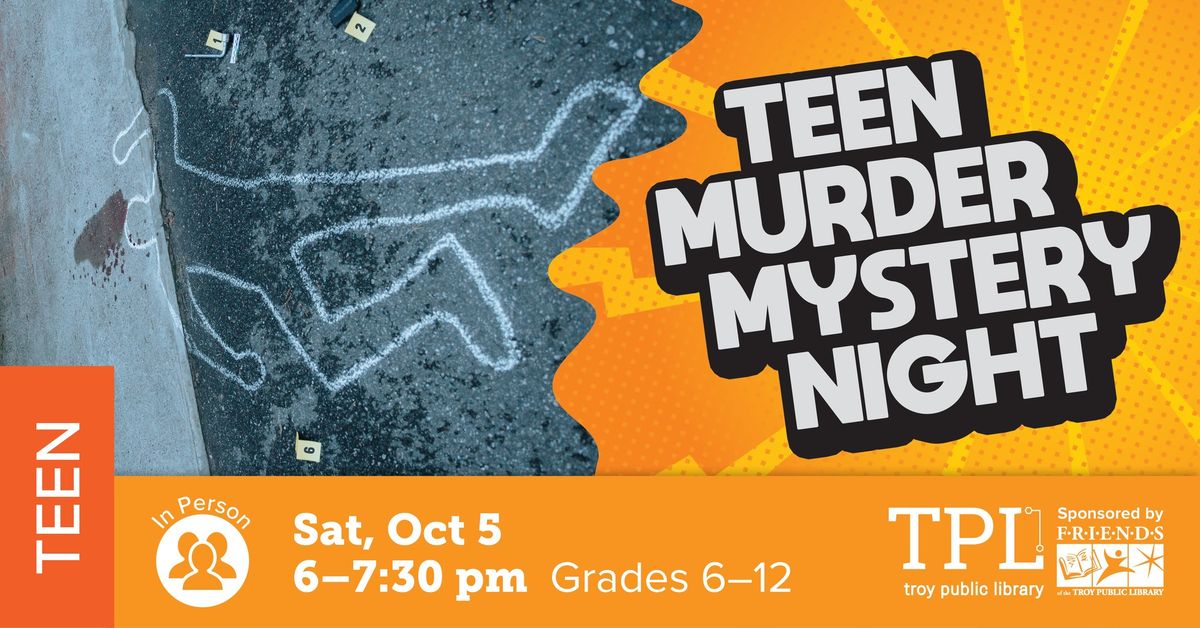 Teen Murder Mystery Night