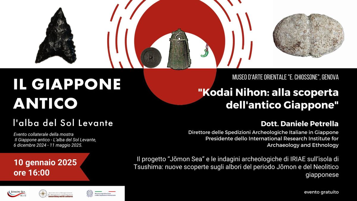 "Kodai Nihon": Daniele Petrella  Il progetto \u201cJ\u014dmon Sea\u201d e le indagini IRIAE sull\u2019isola di Tsushima