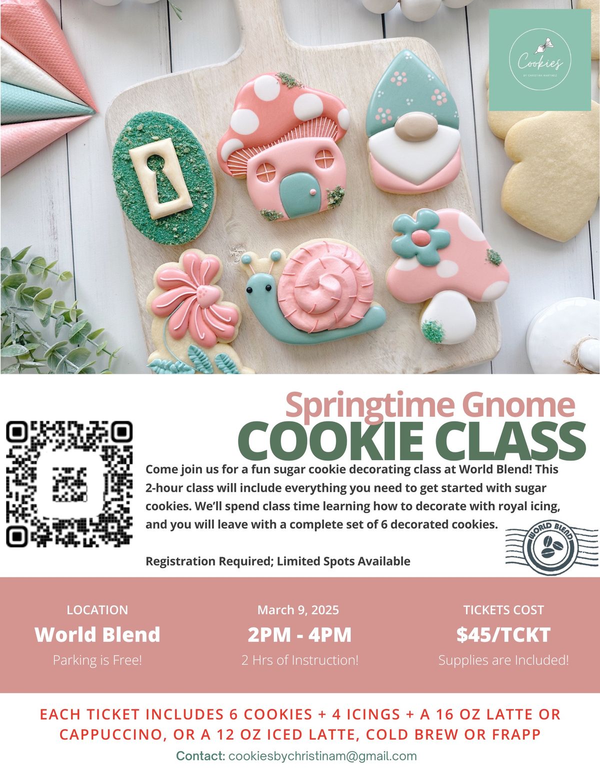 March Cookie Class