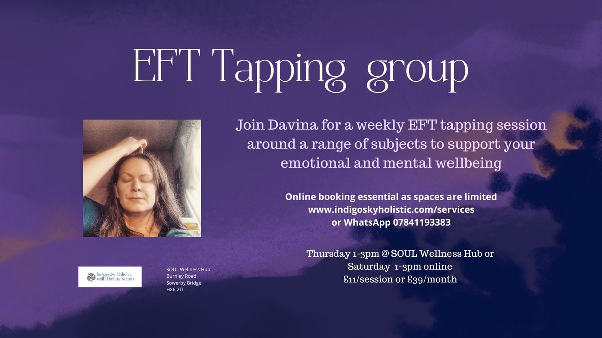 EFT at SOUL - tapping to release grief