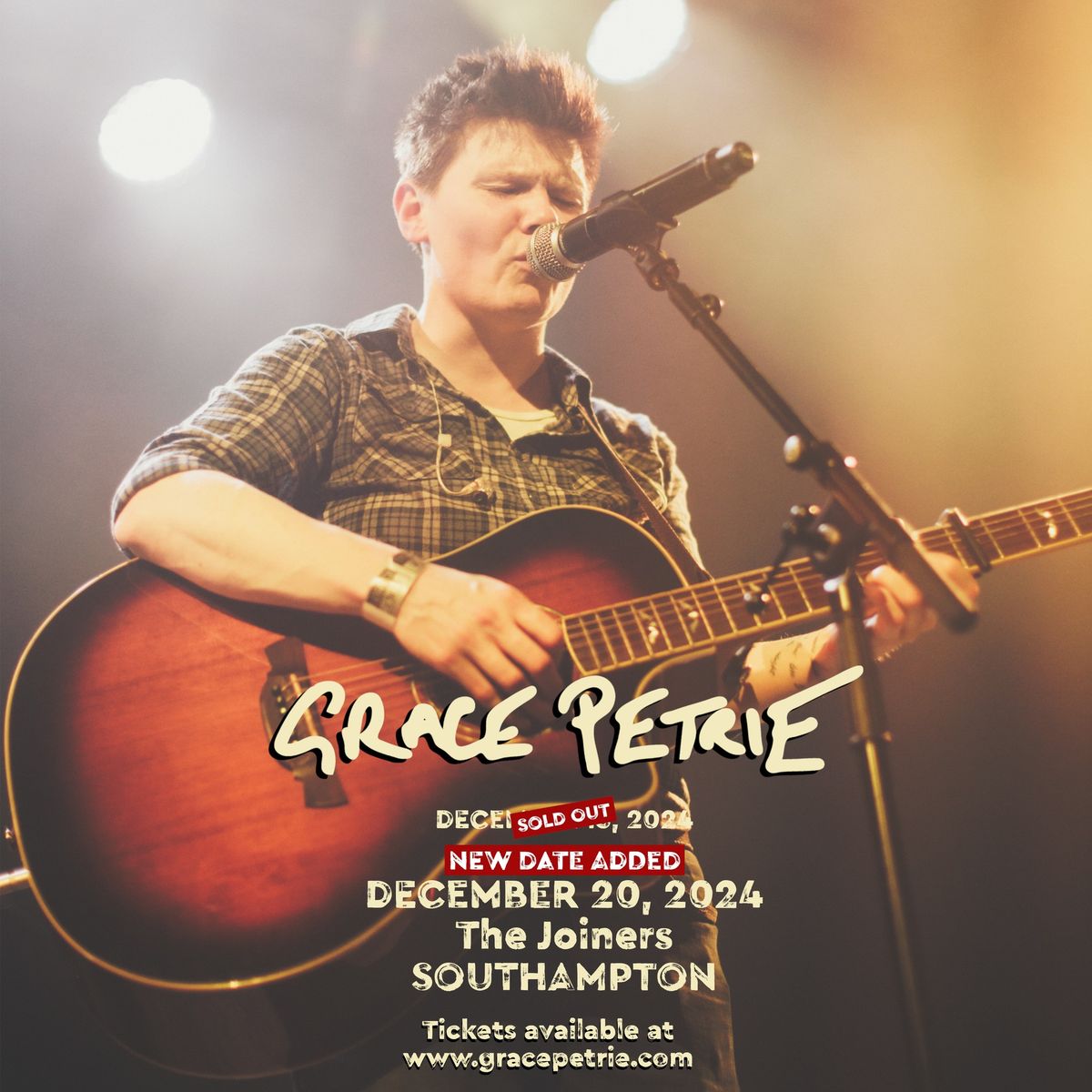 Grace Petrie (NEW DATE ADDED)  at The Joiners, Southampton