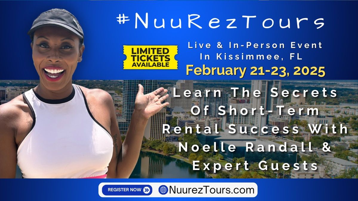 #NuuRezTours - Kissimmee, FL - February 21st - 23rd, 2025