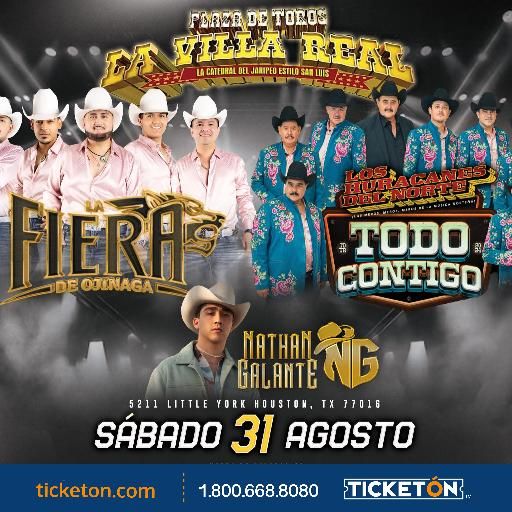 LA FIERA ,LOS HURACANES , HOUSTON , TX 