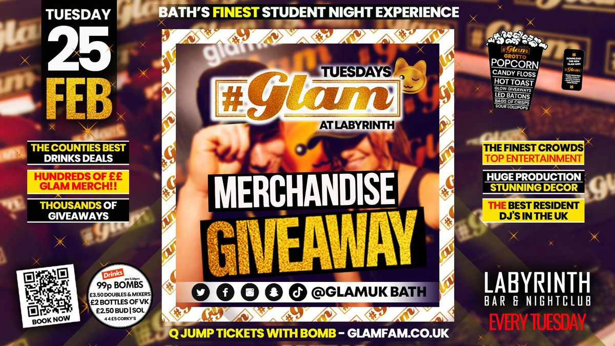 Glam - Merchandise Giveaway \ud83d\udc5a\ud83e\udde2 | Tuesdays at Labs \ud83d\ude3b