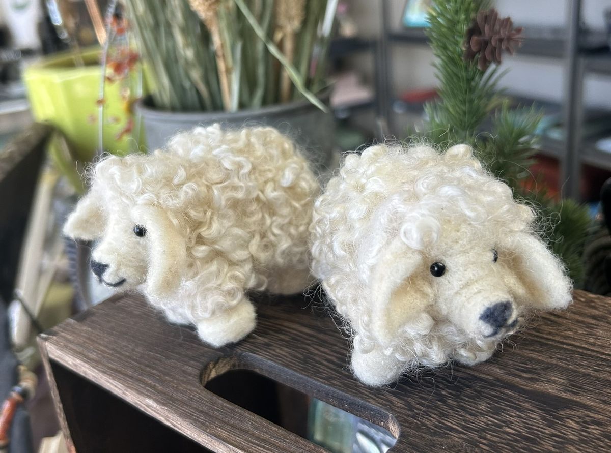 Felted Sheep