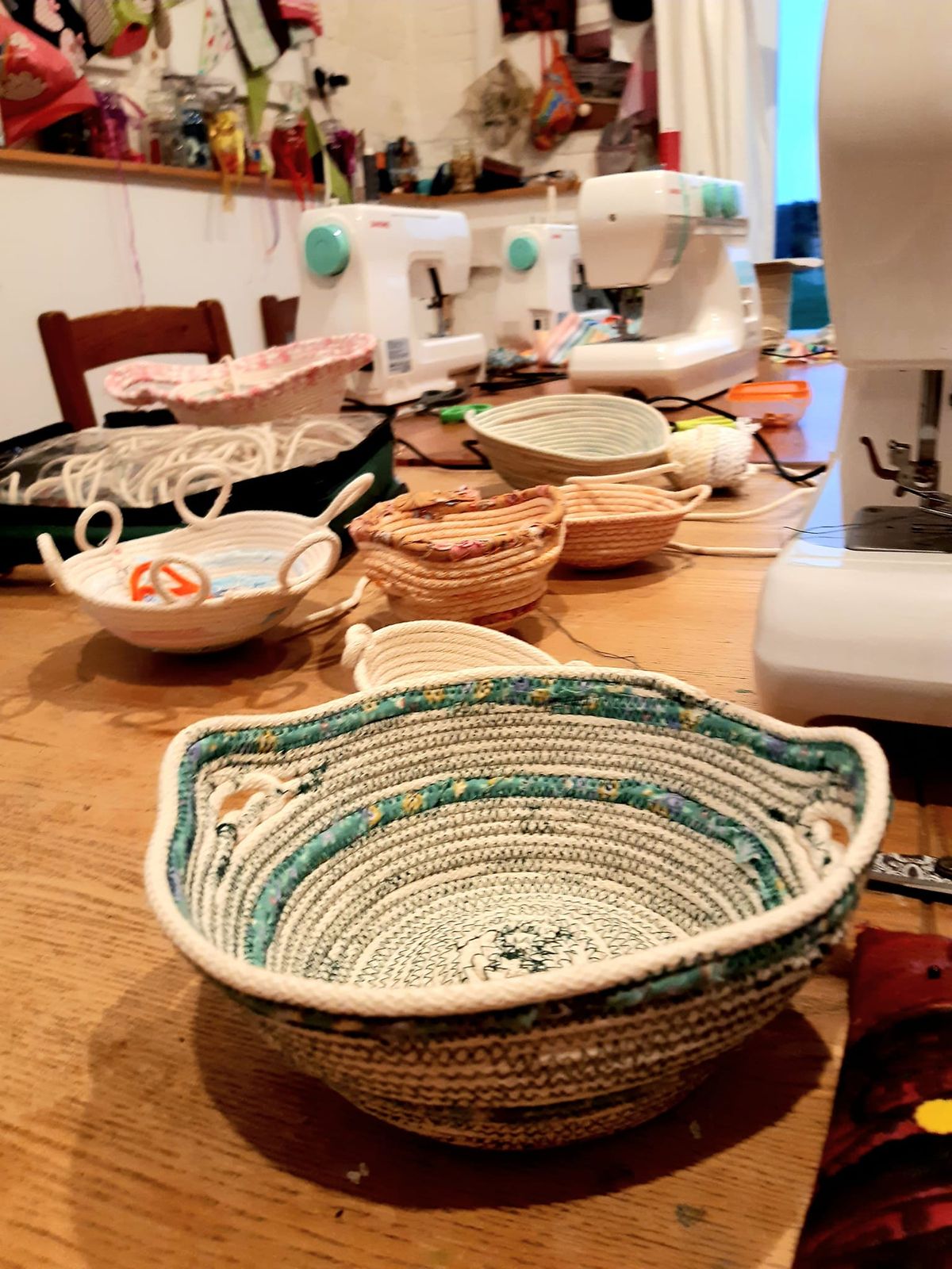 Coil Bowl Sewing Workshop