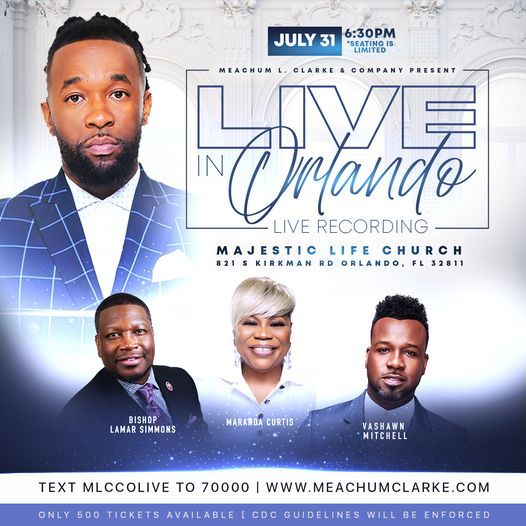 Meachum L. Clarke & COMPANY - Live Recording Experience [Orlando, FL]