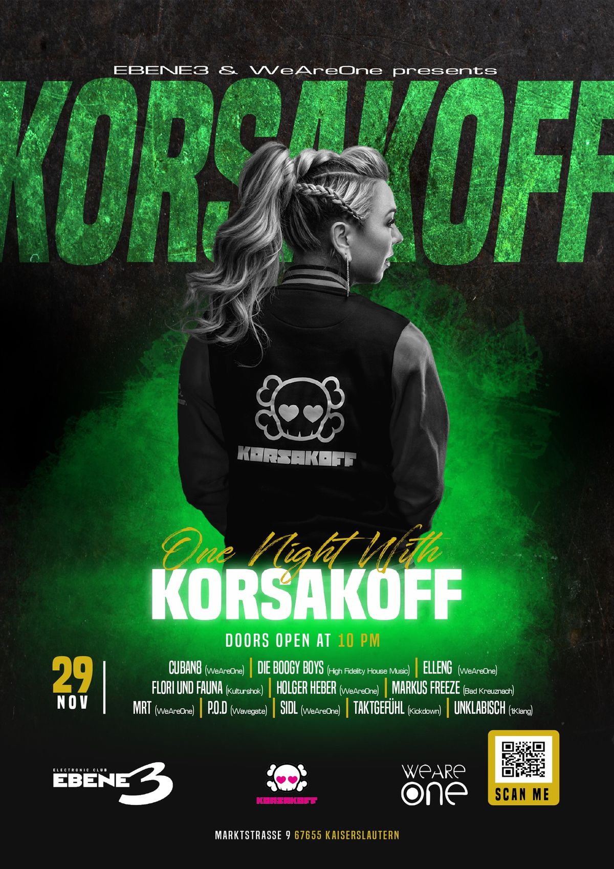 WeAreOne with Korsakoff 