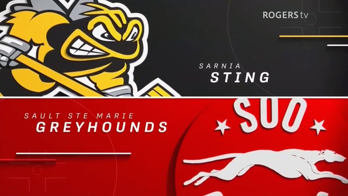 Sarnia Sting vs. Sault Ste. Marie Greyhounds