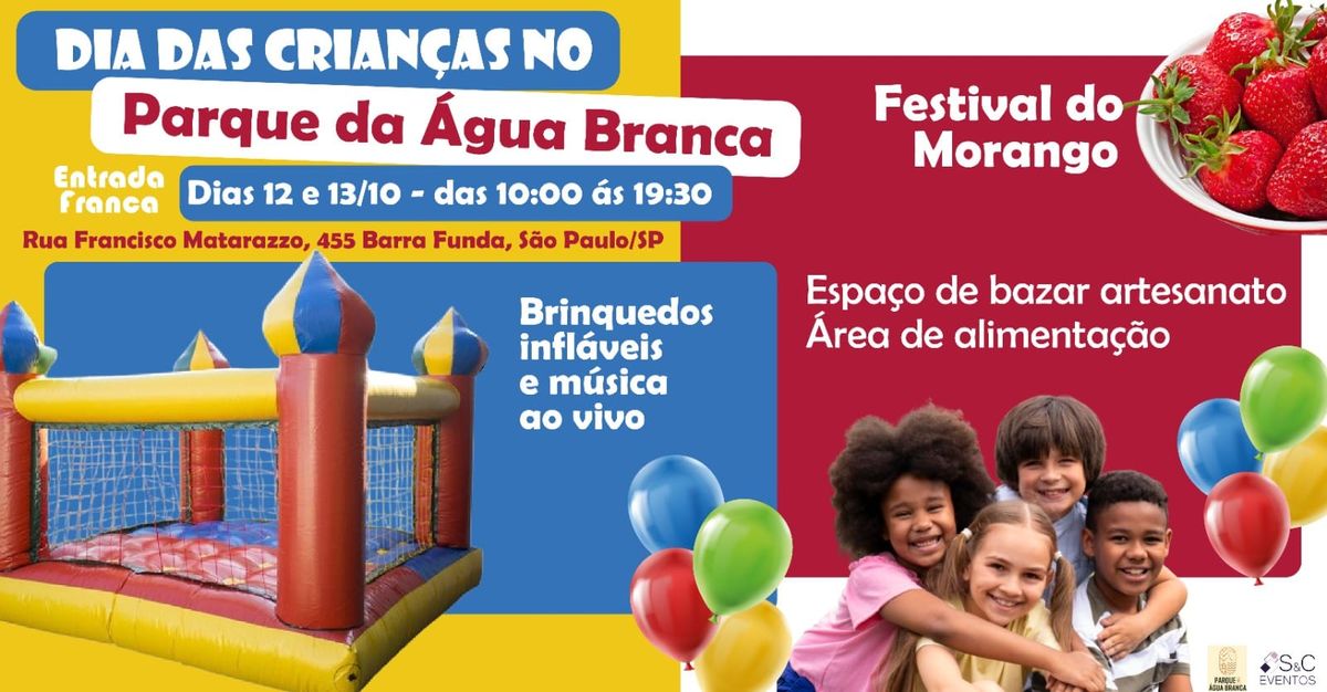 Dia das Crian\u00e7as no Parque da \u00c1gua Branca 