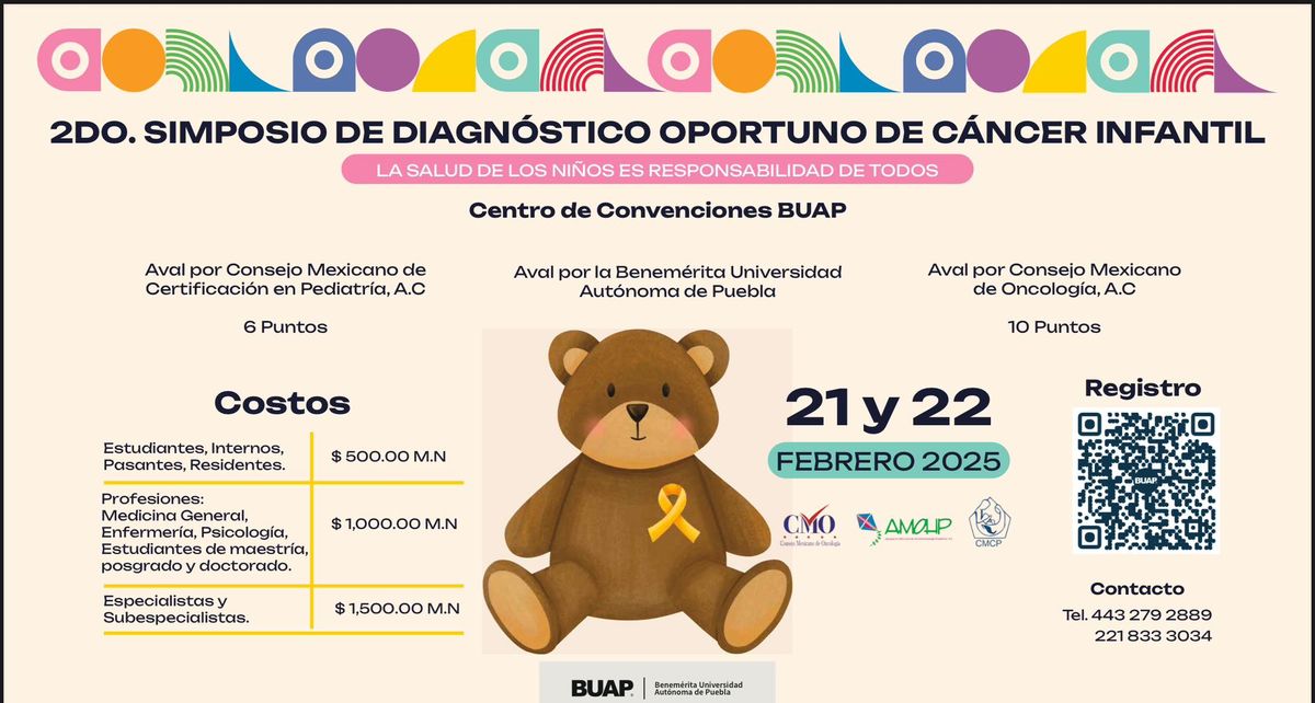 2do Simposio de Diagn\u00f3stico Oportuno de C\u00e1ncer Infantil