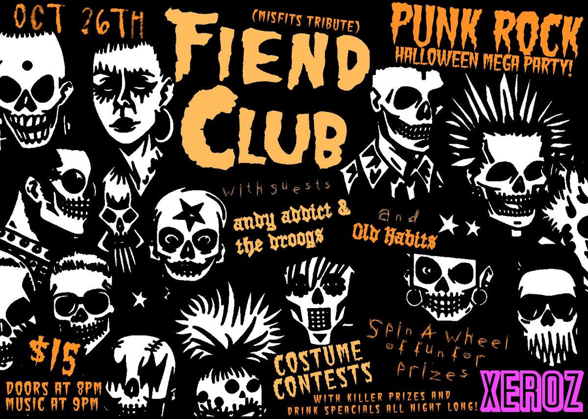 3rd annual Punk Rock Halloween MEGA party!