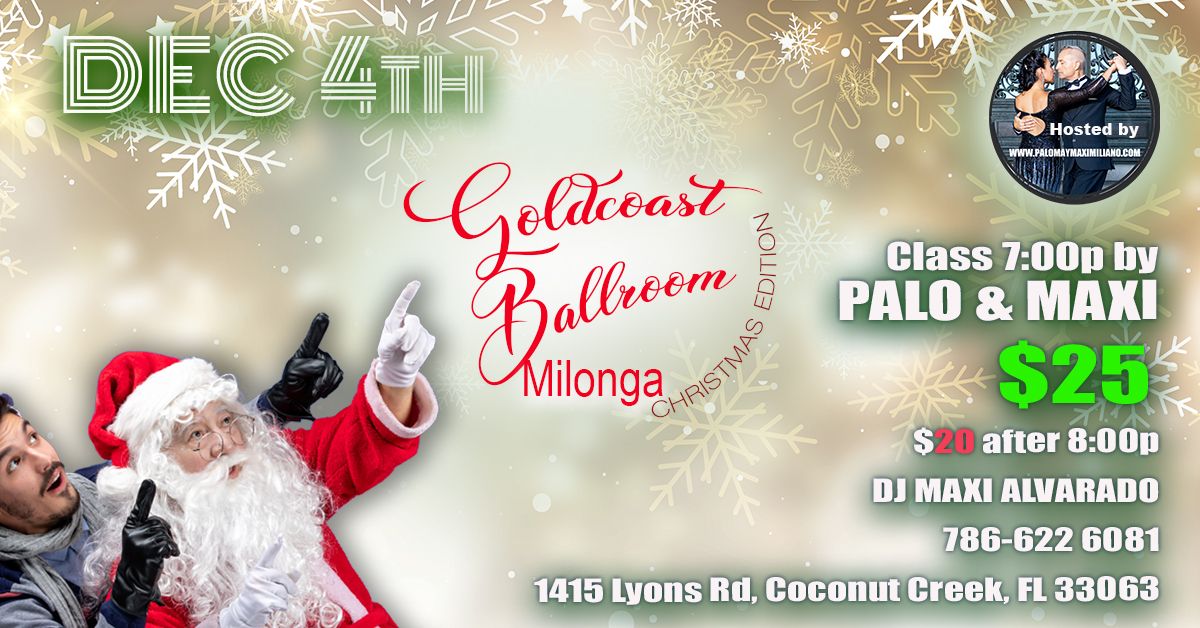 Goldcoast Ballroom Milonga by Paloma & Maximiliano