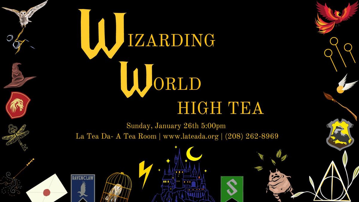 Wizarding World High Tea