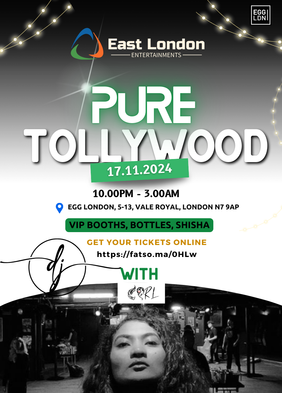 Pure Tollywood DJ Night at Egg london by DJ CURL