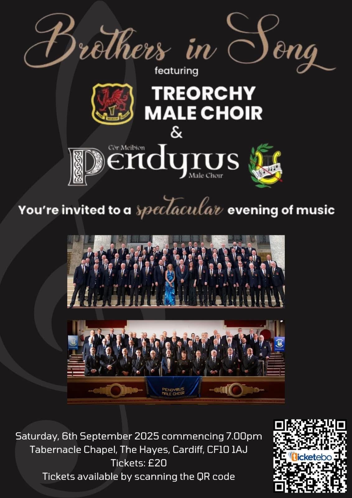 Mega Event: Brothers in Song Pendyrus & Treorchy 