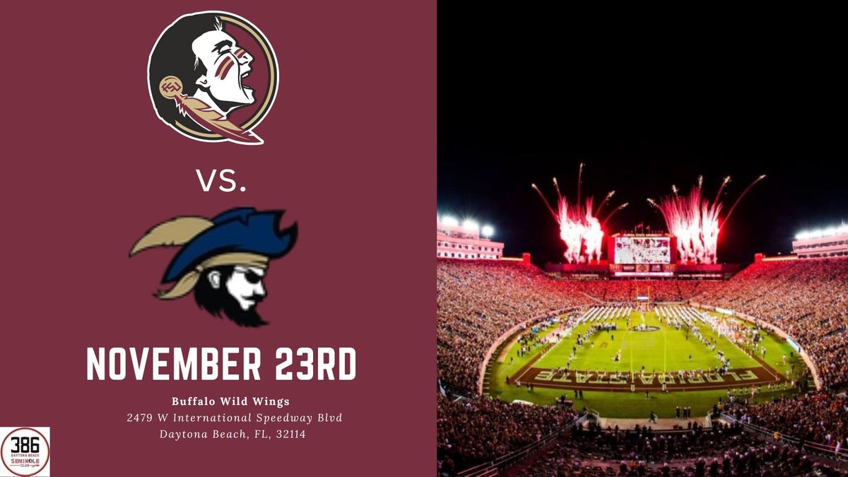 WATCH PARTY! FSU vs. Charleston Southern (Time: TBD)