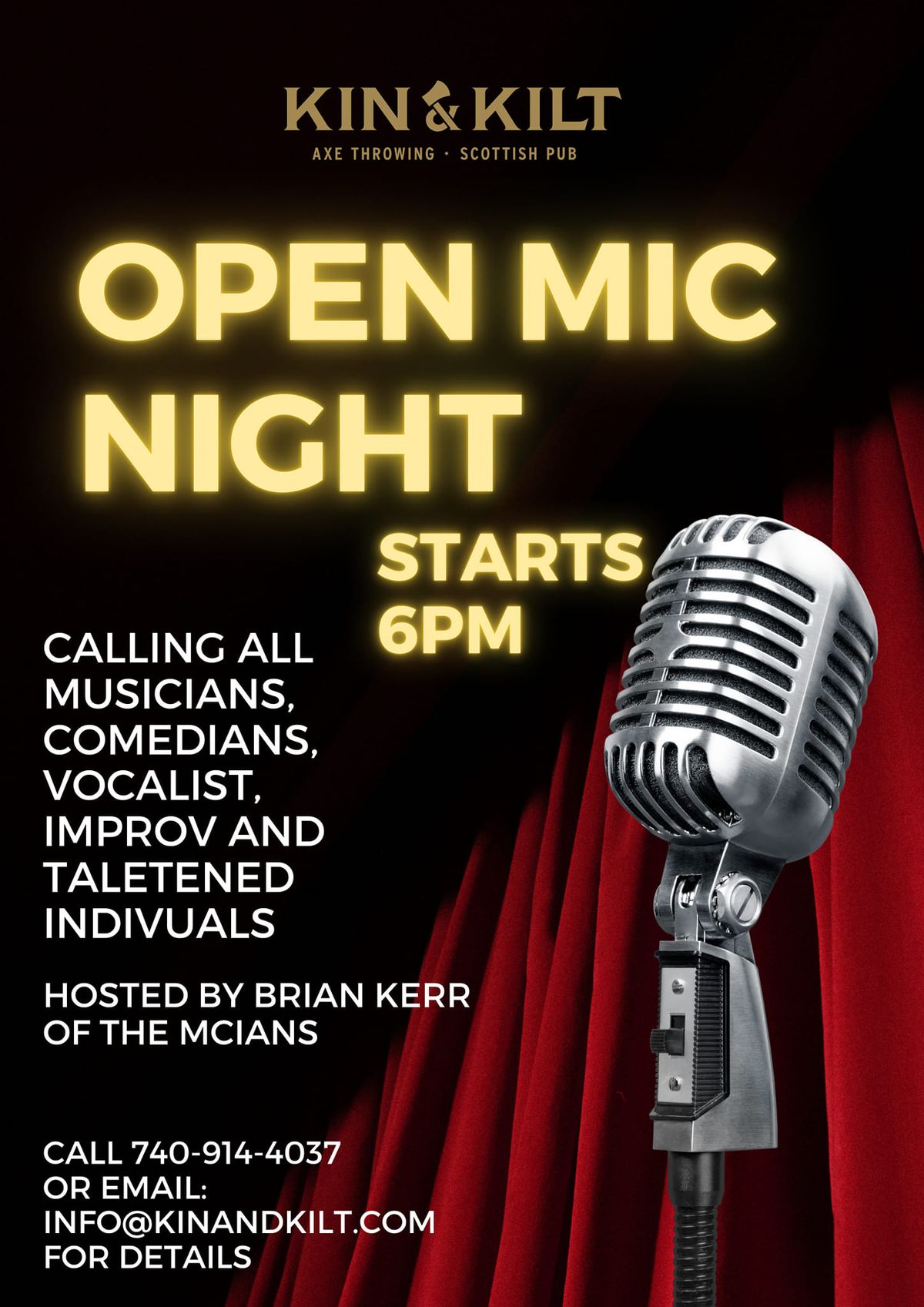 Open Mic Night 