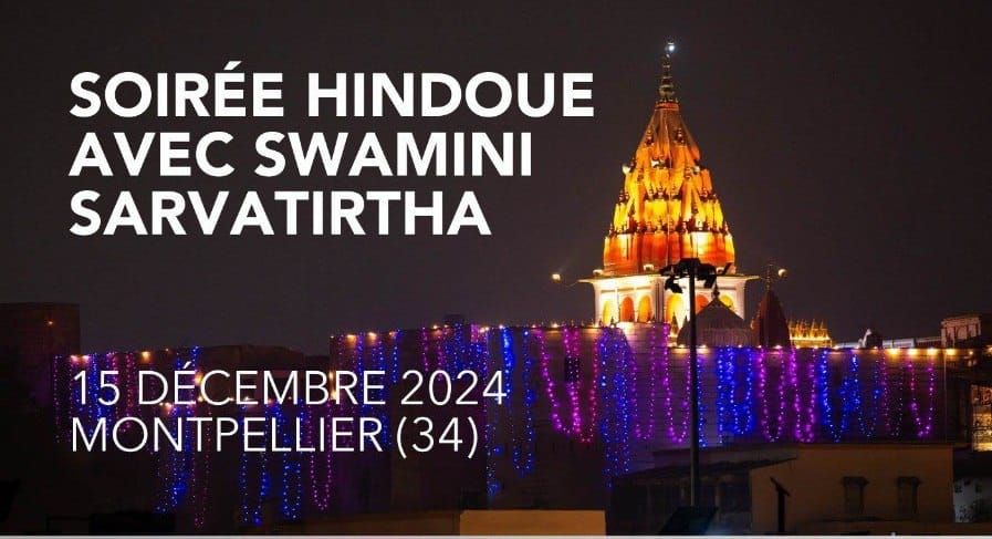 Soir\u00e9e Hindoue avec Swamini Sarvatirtha